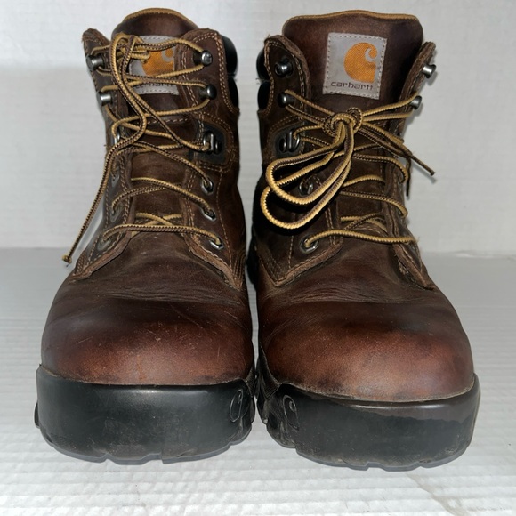 Carhartt Men's Size 8.5 Rugged Flex soft Toe Work Boot Oil Tanned CMF6066 - Picture 2 of 10